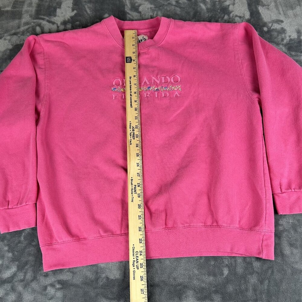 Pacific & Co Sweatshirt Cocoa Beach Florida Pullover Pink Women’s Size X-Large - Picture 2 of 7